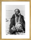 Seated portrait of a tribesman ...
