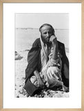 Seated portrait of a tribesman ...