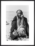 Seated portrait of a tribesman ...