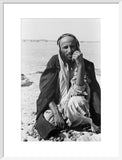 Seated portrait of a tribesman ...