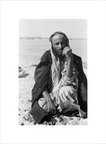 Seated portrait of a tribesman ...