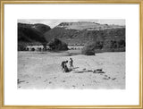 View of three boys resting ...