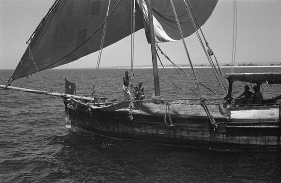 View of sailors on a ...