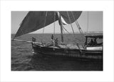 View of sailors on a ...