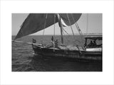 View of sailors on a ...