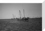 View of booms, large double ...