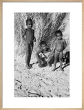 Portrait of three young boys ...