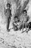 Portrait of three young boys ...