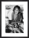 Seated portrait of a Bedouin ...