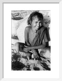 Seated portrait of a Bedouin ...