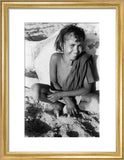 Seated portrait of a Bedouin ...