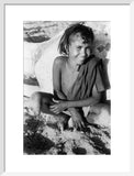 Seated portrait of a Bedouin ...