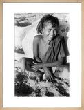 Seated portrait of a Bedouin ...