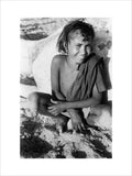 Seated portrait of a Bedouin ...