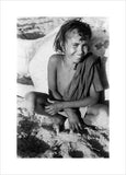 Seated portrait of a Bedouin ...
