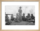People in Wilfred Thesiger's camp ...