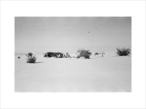 View of Wilfred Thesiger's travelling ...