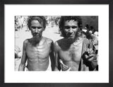 Half length portrait of two ...