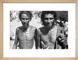 Half length portrait of two ...