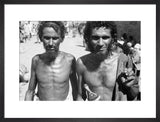 Half length portrait of two ...