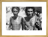Half length portrait of two ...