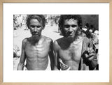 Half length portrait of two ...