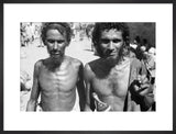 Half length portrait of two ...