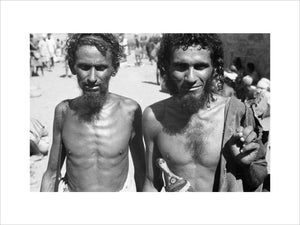 Half length portrait of two ...