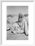 Seated portrait of a tribesman ...