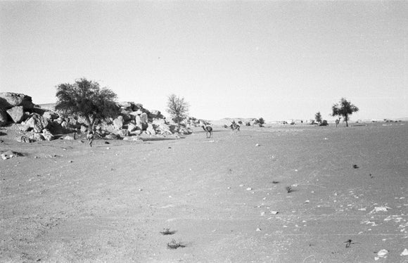 View of Wilfred Thesiger's travelling ...