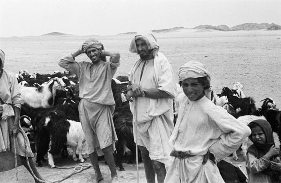 Group portrait of Utaybah Bedouin ...