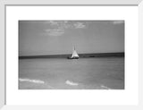 View of a dhow (sailboat) ...