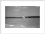 View of a dhow (sailboat) ...