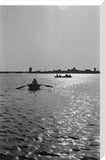 View of two rowboats in ...