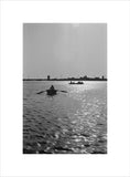 View of two rowboats in ...