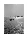 View of two rowboats in ...