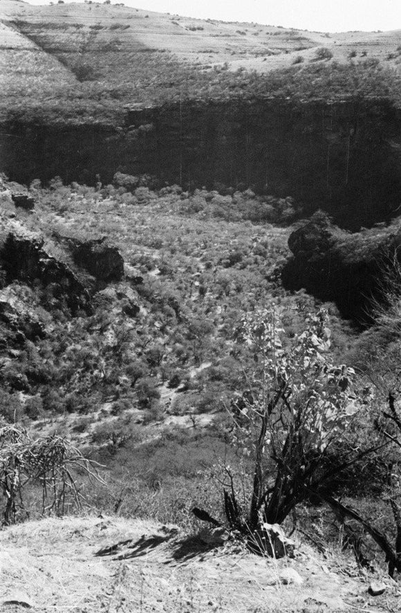 View of a valley in ...