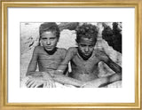 Portrait of two Bayt Kathir ...