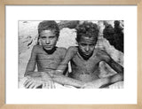 Portrait of two Bayt Kathir ...