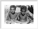 Portrait of two Bayt Kathir ...