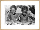 Portrait of two Bayt Kathir ...