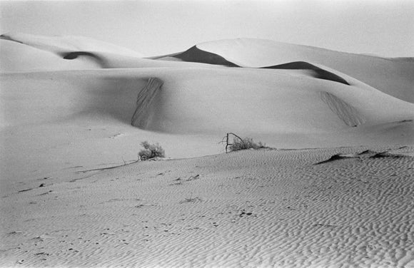 View of desert landscape in ...
