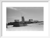 View of 'arish huts next ...