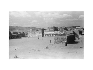 View of a large square ...