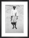Standing portrait of a boy ...