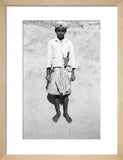 Standing portrait of a boy ...