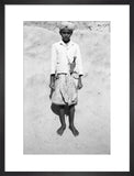 Standing portrait of a boy ...
