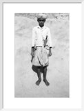 Standing portrait of a boy ...