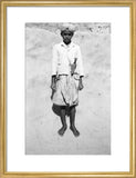 Standing portrait of a boy ...