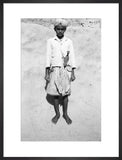 Standing portrait of a boy ...